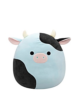 Squishmallows - 20in Cillian the Blue & Black Cow