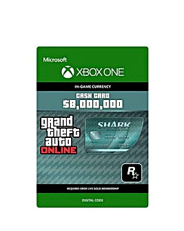 Grand Theft Auto V: Megalodon Shark Cash Card (Digital Download)