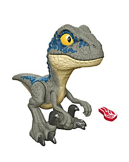 Jurassic World Mega Roar Velociraptor Blue