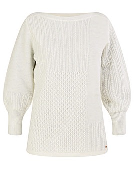 Monsoon Supersoft Patch Tunic Jumper
