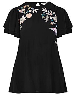 Monsoon Esther Embroidered T-Shirt