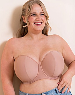 Curvy Kate Luxe Strapless Bra Latte Beige