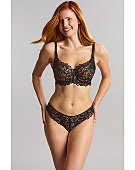 Panache Allure Full Cup Wired Bra Black/Latte