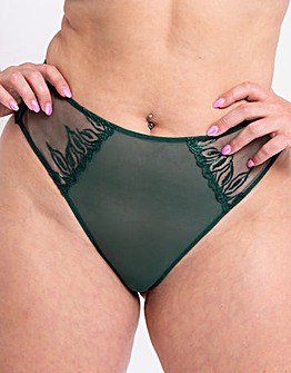 Curvy Kate Flare Deep Thong Emerald