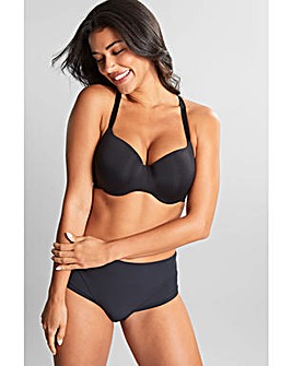 Panache 365 Smoothing T Shirt Wired Bra Black