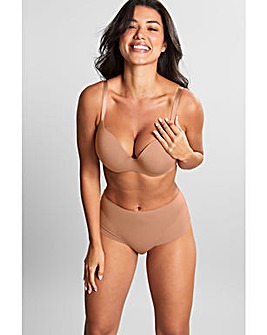 Panache 365 Smoothing Plunge Wired Bra Honey