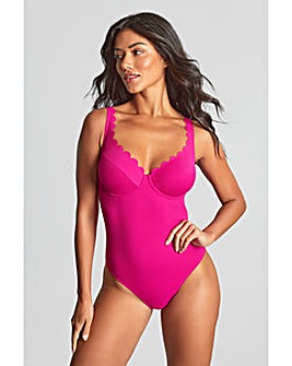 Panache Spirit Rita Plunge Wired Swimsuit Magenta