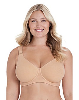 Miss Mary of Sweden Cotton Wired T Shirt Bra Beige