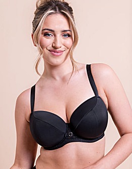 Curvy Kate Daze Padded T Shirt Balcony Bra Black