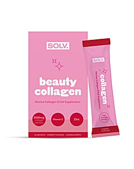 SOLV Cherry Liquid Collagen Sachet 16ml (14 Pack)