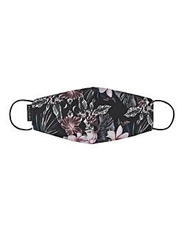 Religion Floral Print Face Covering