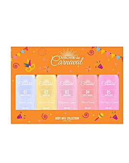 Amour De Carnaval 5 x 50ml Body Mist Collection