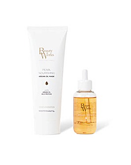 Beauty Works 10-in-1 Miracle Spray and Pearl Nourishing Mask Bundle