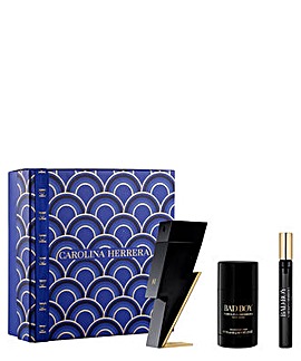Carolina Herrera Bad Boy 100ml EDT & Deodorant & 10ml Mini