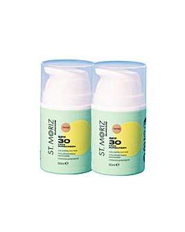 St Moriz SPF 30 Tinted Face Sunscreen Duo