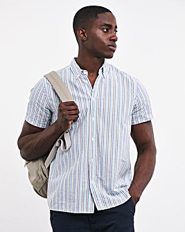 Seersucker Stripe Shirt