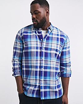 Long Sleeve Oxford Check Shirt