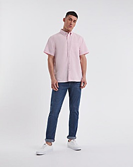 Short Sleeve Oxford Shirt Reg