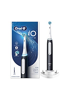 Oral-B iO3 Matt Black Electric Toothbrush
