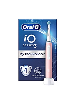 Oral-B iO3 Blush Pink Electric Toothbrush
