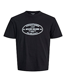 Jack & Jones York Logo T-Shirt - Black