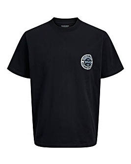 Jack & Jones York Logo T-Shirt - Black