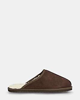 Jack & Jones Dudely Microfibre Slipper - Brown