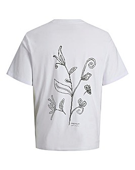 Jack & Jones Kyle Back Graphic T-Shirt - White