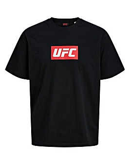 Jack & Jones UFC Logo T-Shirt - Black