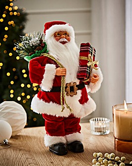 Red Standing Christmas Santa