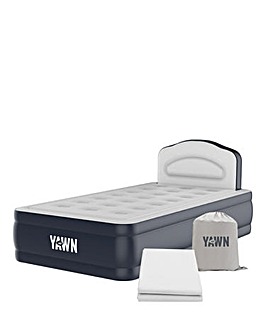 Yawn Single Airbed (with custom fitted sheet)