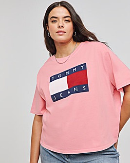 Tommy Jeans Boxy Flag T- Shirt