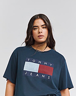 Tommy Jeans Boxy Flag T- Shirt