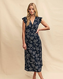 Nobody's Child Lily Midi Dress Billie Batik