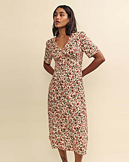 Nobody's Child Alexa Midi Dress Laurel Floral