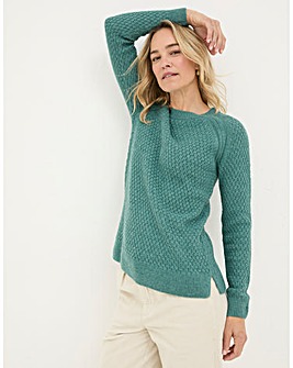 FatFace Ella Textured Jumper