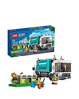 LEGO City Recycling Truck Bin Lorry Toy, Vehicle Set 60386