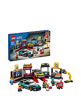 LEGO City Custom Car Garage Toy, Kids' Workshop Set 60389