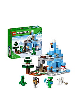LEGO Minecraft The Frozen Peaks Cave Mountain Set 21243
