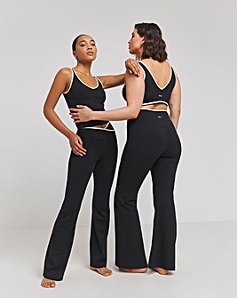 TALA DayFlex Contrast Trim Wrap High Waisted Yoga Pant