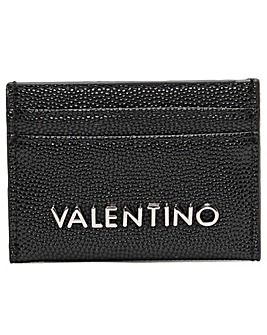 Valentino Bags Divina Pebbled Card Case