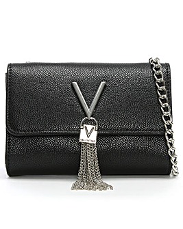 Valentino Bags Divina Pebbled Shoulder Bag