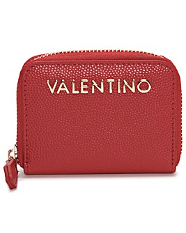 Valentino Bags Divina Pebbled Coin Purse