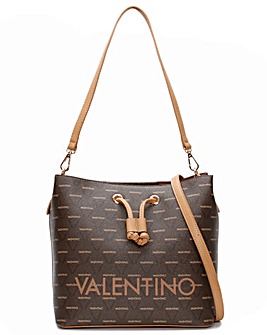 Valentino Bags Liuto Repeat Logo Bucket Bag