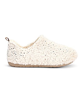 Hotter Cosy Faux Fur Slipper