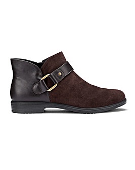 Hotter Linton Wide Fit Ankle Boot