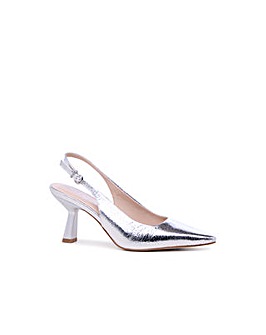 Paradox London Tuscany Slingback Court Shoes