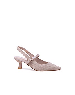 Paradox London Tropicana Slingback Heels