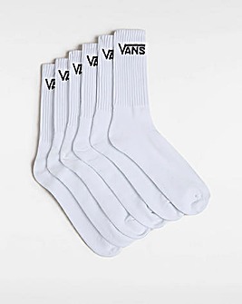 VANS Classic Crew 6 Pack Socks