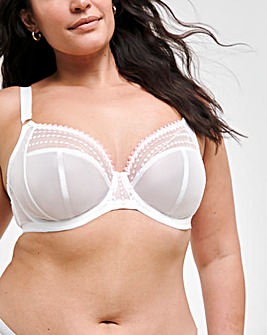 Elomi Matilda Plunge Wired Bra White